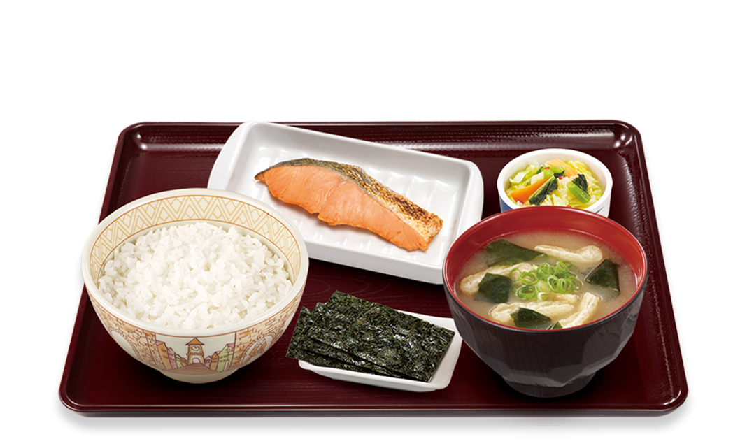 焼鮭定食